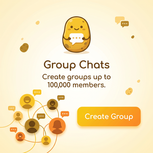 POTATO品牌 - Potato聊天软件节日营销：节日策划、节日活动、节日效果